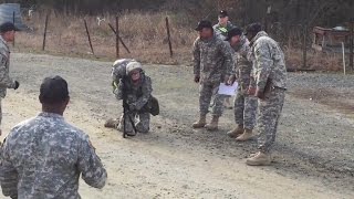 Female Captain Refuses to Give Up During Grueling 12 Mile March