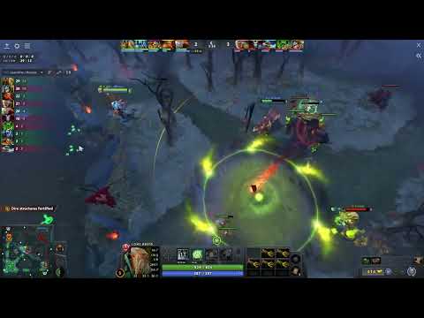 How to lane mid lone druid (XCalibur) vs queen of pain - Dota 2