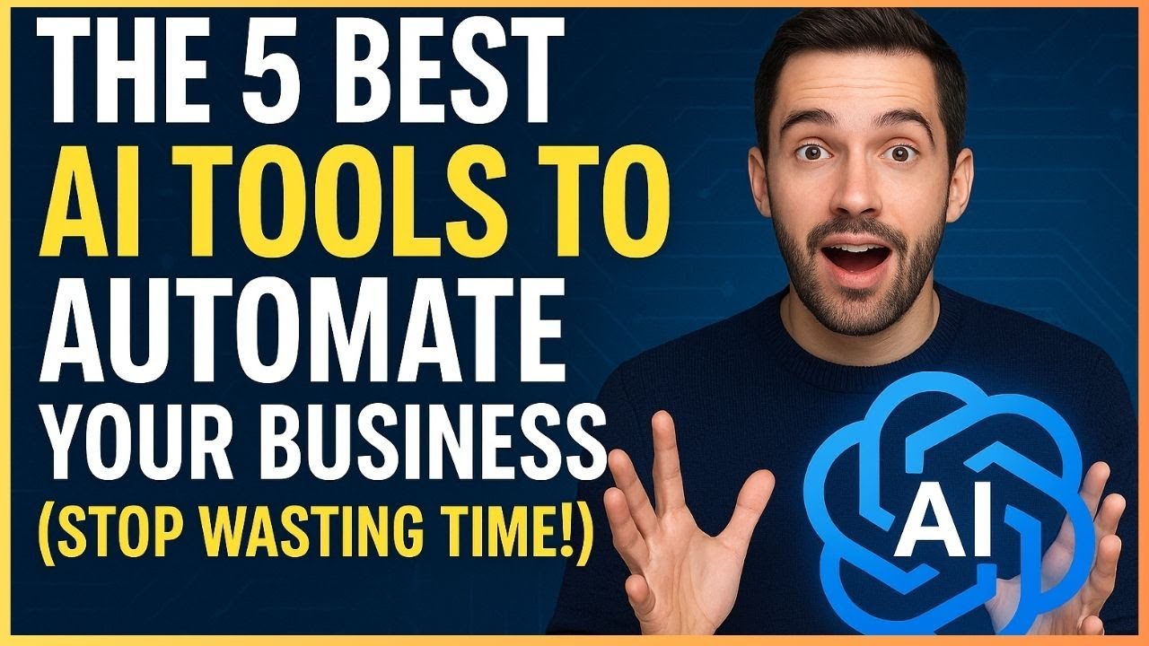 The 5 Best AI Tools to Automate Your Business Right Now (Stop Wasting Time!) | TechNSaas