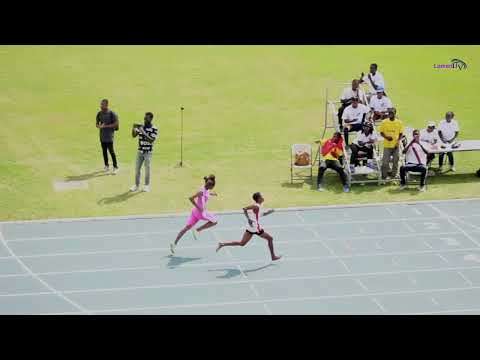 12-13 years girls 200m. Heat 4. Ghana Junior Olympics 2026.