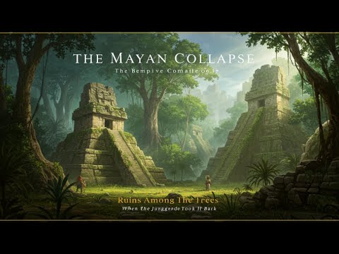 3.History Story – Roman Britain The Mayan Collapse: Ruins Among the Trees | 1h Sleepy Voice, Black