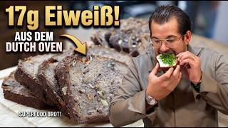 Saftiges Dinkel-Quark-Brot aus der Grillfürst Kastenform 🍞 (17g Eiweiß pro Schei