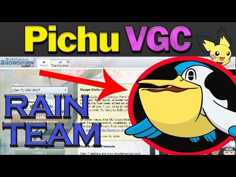 Pokemon Showdown: VGC 2017 #1 "Pelipper Drops Tears!"