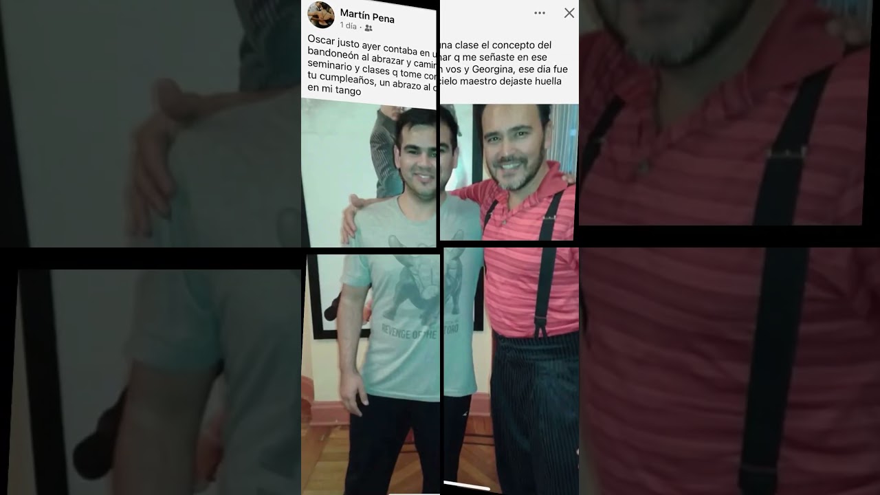 Oscar Mandagaran 13/08/1969 - 20/03/2025  Gracias por haber iluminado nuestras vidas #tango #dancer