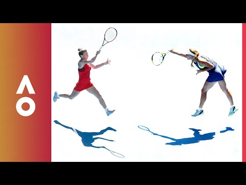 Halep v Wozniacki:  The road to the women's final | Australian Open 2018