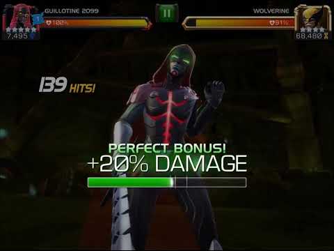5* Rank 3 Guillotine 2099 DESTROYS ROL Wolverine! | Marvel Contest of Champions