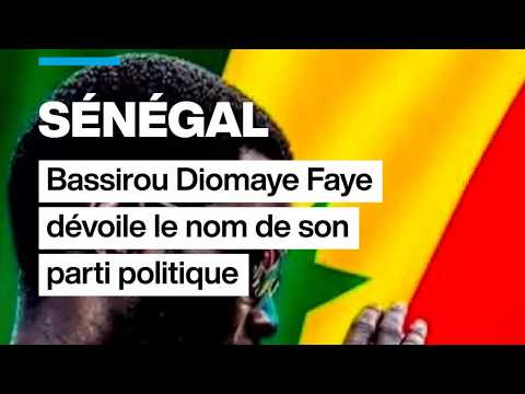 Au Sénégal, le président Diomaye Faye lance son propre parti politique • FRANCE 24