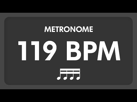 119 BPM - Metronome - 16th Notes