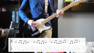 Prophets of Rage - The Party&#39;s Over Guitar cover with tabs