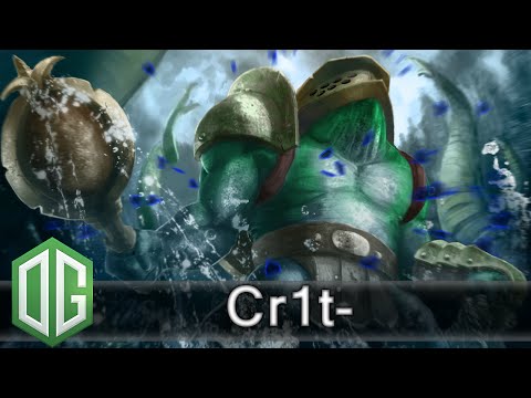 OG.Cr1t- Tidehunter Gameplay - Ranked Match - OG Dota 2
