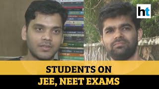 JEE, NEET update: What students feel about exams not getting postponed - Download this Video in MP3, M4A, WEBM, MP4, 3GP