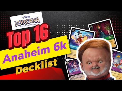 How I Made TOP 16 In The Largest Lorcana Tournament In California 