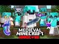 100 Players Simulate A Minecraft Medieval Tournament