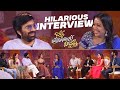 Ravi Teja Bhartha Mahasayulaku Wignyapthi Team Hilarious Interview With Suma