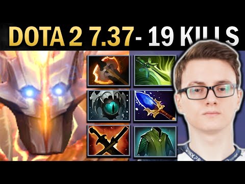 Juggernaut Gameplay Miracle with Skadi and 19 Kills - Dota 2 Kez