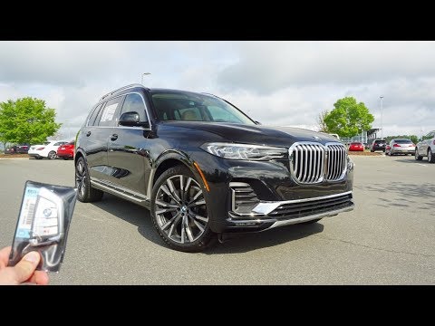 2019 BMW X7 XDrive 40i: Start Up, Walkaround, Test Drive and Review