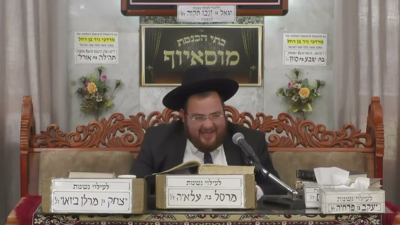 הרב נפתלי ניסים  •  קדושת ר' שמון בר יוחאי ע ה
