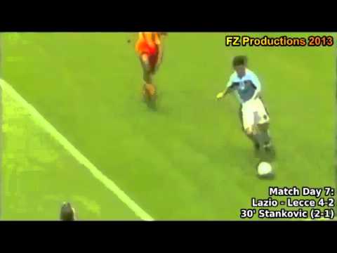 Serie A 1999-2000, day 7 Lazio - Lecce 4-2 (Stankovic 1st goal)