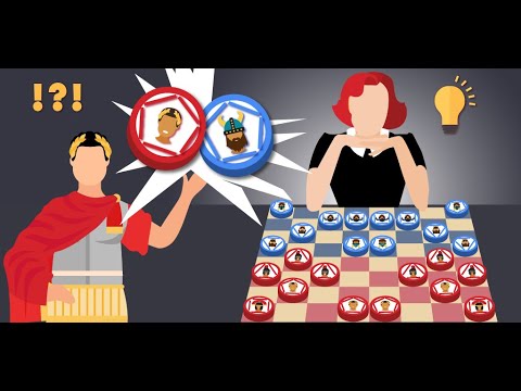 Chess & Checkers mix puzzles
