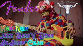 Video thumbnail for Fender MonoNeon Jazz Bass V (All Audio) by Bully Thakidd