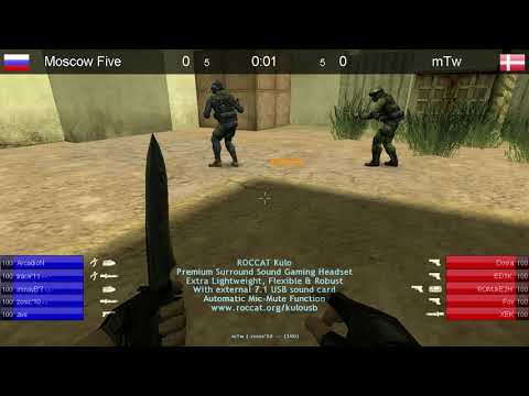 [ HLTV ] M5 vs mTw (Dreamhack Summer 2011) @3MAP