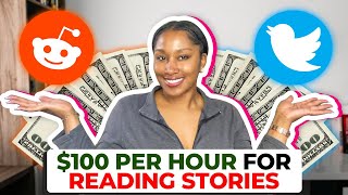 Earn $100/hr Reading Reddit Stories on YouTube 🚀 No Rain Videos | Step-by-Step Guide 2023 📚💰