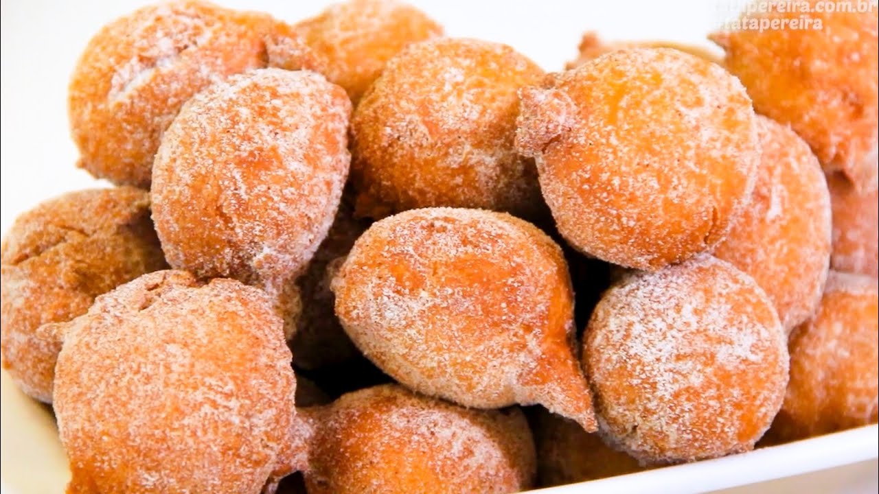 DESCOBRI  RECEITA PERFEITA DE BOLINHO DE CHUVA NEM PARECE QUE E FRITO