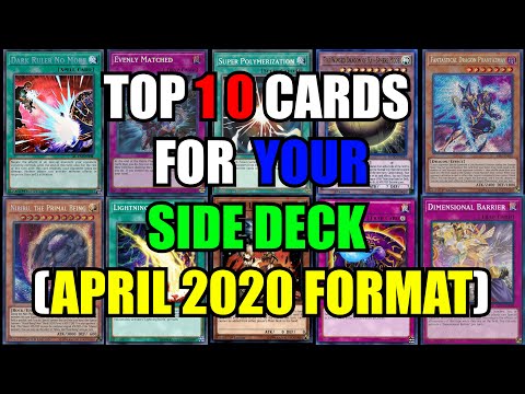 Yu-Gi-Oh! TOP 10 SIDE DECK CARDS | APRIL 2020 FORMAT | MR5 | HEADTOHEAD BATTLES