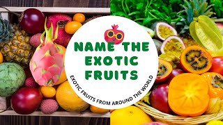 Can You Name These Exotic Fruits? |Guess The Name Of The Fruit | Trivia Games | Direct Trivia