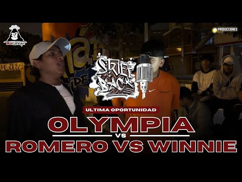 🏆 ROMERO vs OLYMPIA vs WINNIE || ULTIMA OPORTUNIDAD || REGIONAL VILLA SALVAJE x STREET BLACK 🏆