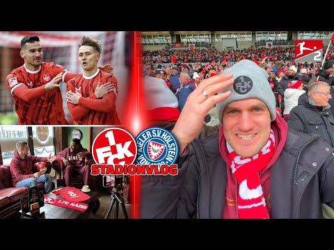 👹🔥 BETZE FURIOUS despite the mood boycott! | 1. FC Kaiserslautern - Holstein Kiel | Stadium vlog
