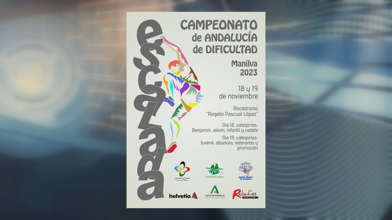 Este fin de semana se celebra el Campeonato Andaluz de Escalada