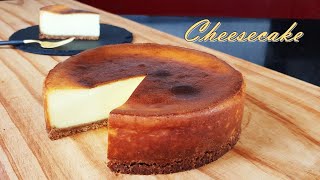 클래식 치즈 케이크 시크릿 레시피 / 클래식 치즈케이크 만들기 / NO-사워크림 / How make a classic cheesecake / ASMR / 홈베이킹