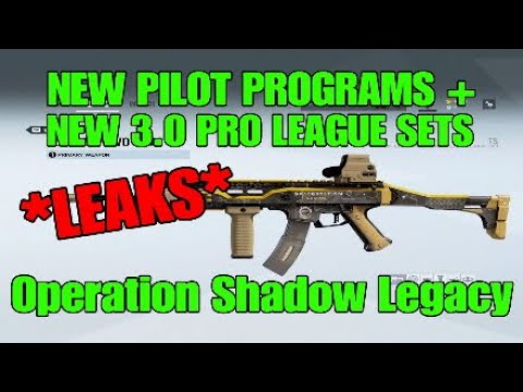 BRAND NEW Pilot Programs + NEW Pro League Sets + SAM FISHER Bundle - Rainbow Six Siege