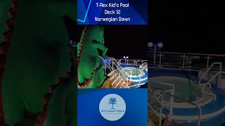 T-Rex Kid's Pool - Deck 12 - Norwegian Dawn