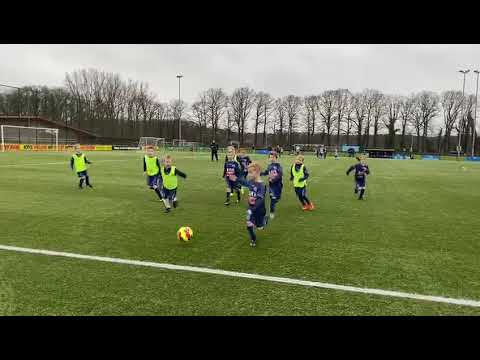 Eerste wedstrijd FC Trias JO8