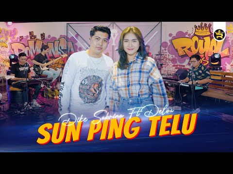DIKE SABRINA FT DELVA - SUN PING TELU ( Official Live Video Royal Music )