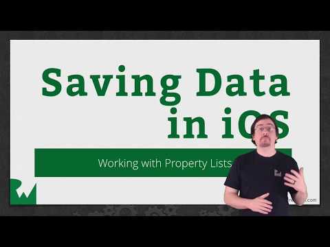 Property Lists Saving Data in iOS raywenderlich com