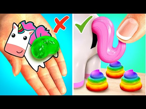 Guess What's Inside Unicorn Egg! 🦄🥚*Satisfying Fidgets And Cute Gadgets*