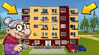 БАБКИ ЕДУТ СНИМАТЬ КВАРТИРУ В НОВОМ ДОМЕ !!! РЕАЛЬНАЯ ЖИЗНЬ в Scrap Mechanic !!!