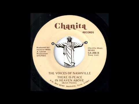 The Voices Of Nashville - There Peace In Heaven Above [Chanita] Sweet Soul Gospel 45