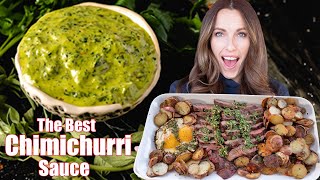 The Perfect CHIMICHURRI SAUCE Recipe That will Change Everything!