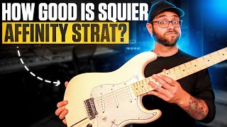 Video thumbnail for HOW GOOD Is The SQUIER Affinity Stratocaster??? by Jimmy Franklin