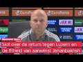 Slot over return Feyenoord-Luzern: 'Zou ridicuul zijn als wij tegenstanders zouden onderschatten'