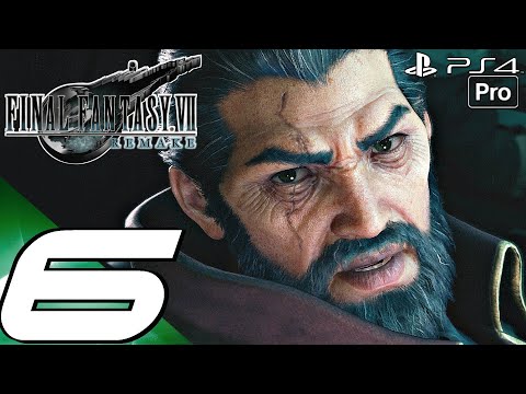 FINAL FANTASY VII REMAKE - Gameplay Walkthrough Part 6 - Air Buster Boss Fight (PS4 PRO) 100%