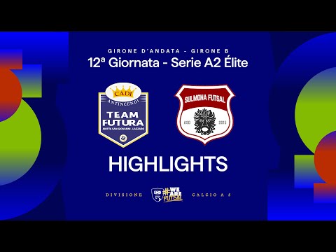 Cadi Antincendi Futura-Sulmona Futsal 1-3 | Highlights | Matchday 12 | Serie A2 Elite 2025/2026 - B