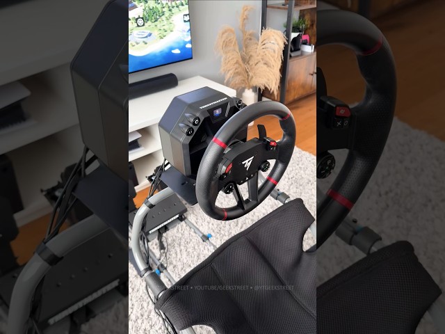 Vídeo relacionado con Thrustmaster T598 - Volante de Carreras Direct Axial Drive para PS5, PS4 y PC (Force Feedback de Próxima Generación, Aro Sportcar de 30 cm, Incluye Pedales Raceline Pedals LRT) Negro