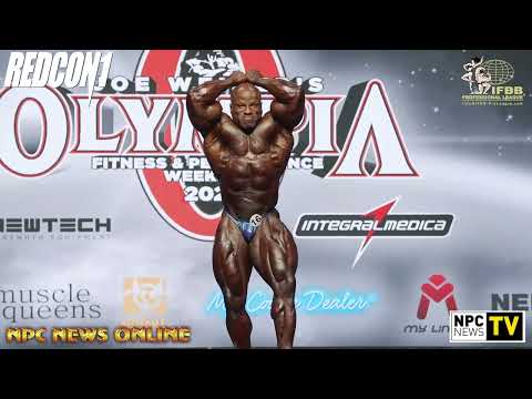2023 IFBB Pro League 212 Olympia - Shaun Clarida Prejudging Routine 4K Video