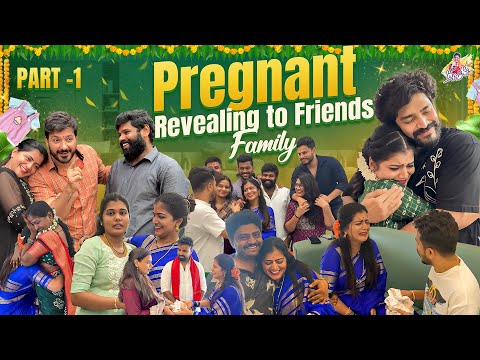 Pregnant Revealing to Family & Friends | Pregnancy Announcement | Shiva Jyothi | Jyothakka 