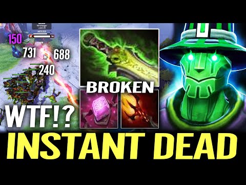 Instant Dead Combo - 1 Shot Rubick 7.33 Meta Ethereal Blade + Dagon 5